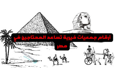 أرقام جمعيات خيرية تساعد المحتاجين في مصر بمبالغ شهرية 10.000 جنية مصري
